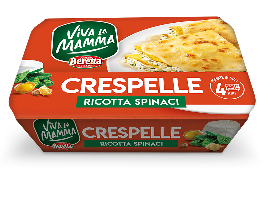 Crespelle Ricotta e Spinaci